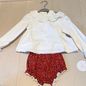 Edgehill Collection baby girl set 24m